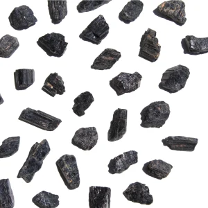 turmalina negra em bruto
