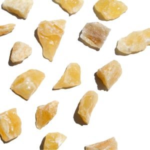 Calcite Amarela em Bruto Pequena