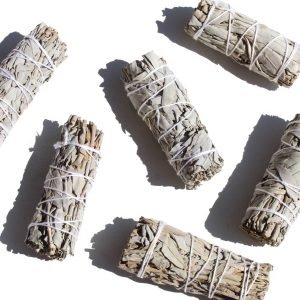 Tocha de Sálvia Branca da Califórnia