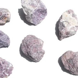 Lepidolite em Bruto Grande