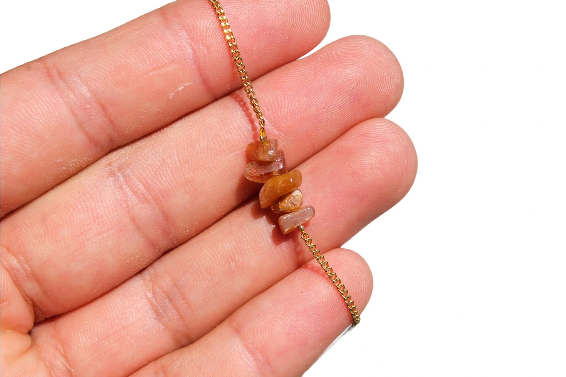 pulseira theia dourada pedra do sol 2