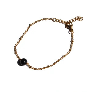 Pulseira Aedos Shungite (Dourado/Prateado)