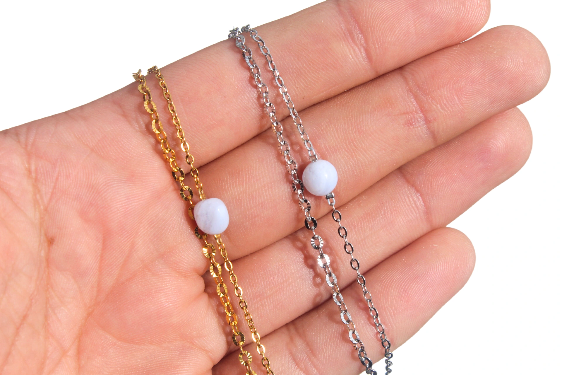 pulseira-circe-agata-azul-rendilhada pulseira circe agata azul rendilhada