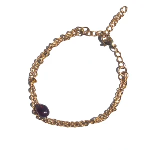 Pulseira Circe Granada (Dourado/Prateado)