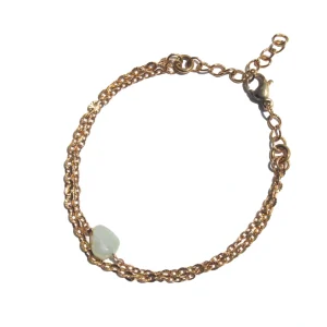 Pulseira Circe Jade (Dourado/Prateado)